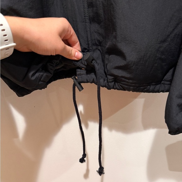 NWT Free People Movement Off The Bleachers Coaches Jacket  Sz S Small Black Casu - Picture 13 of 15